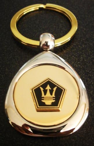 Maserati TC Two-tone Gold &amp; Silver Key Chain