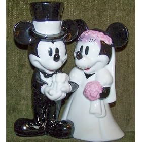 disney wedding cake topper