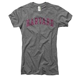 Harvard University Crimson Vintage Women's Junior T-Shirt