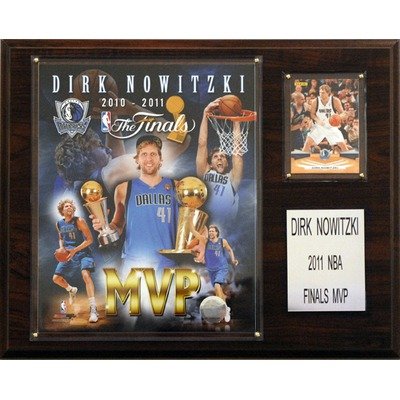 NBA Dallas Mavericks 2011 NBA Finals MVP Plaque
