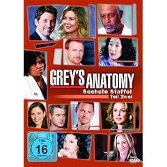 Grey's Anatomy: Die jungen �rzte - Sechste Staffel, Teil Zwei [3 DVDs]