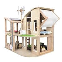 Plan Toys The Green Dollhouse with Furniture