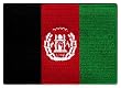 Afghanistan Flag Embroidered Patch Afghan Iron-On Emblem