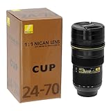 Fotodiox Thermo Lens Cup with Stainless Steel Insulated Tumbler, Coffee and ....