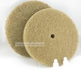 Koblenz Tan Cleaning/Polishing Pads - 2 Pads and 2 Retainers
