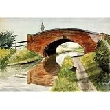 Bridge over Canal, near Litchfield, by Barbara Jones (Print On Demand)