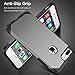 iPhone 7 Plus Case, E LV SHOCK ABSORPTION / HIGH IMPACT RESISTANT Full Body Hybrid Armor Protection Defender Case Cover for Apple iPhone 7 Plus - [GUN METAL / BLACK]