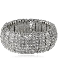 Isaac Mizrahi "Bling Bling" Wrap Bling  Stretch Bracelet, 4"