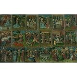 The Life of Christ (18 Scenes) Art Poster Print - 11x17