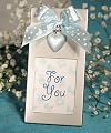 Baby Blue Heart Design Picture Frames