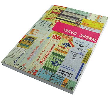 Paperchase A5 Notebook. Tickets Design