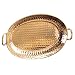 old Dutch Solid Copper and Brass Antique Reproduction 13 1/2" tray