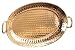 Kitchen & Housewares : old Dutch Solid Copper and Brass Antique Reproduction 13 1/2' tray