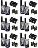 NEW! 6 PAIR COBRA CXR825 30 Mile 22 Channel FRS/GMRS Walkie Talkie 2-Way Radios