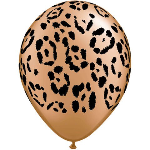 11 Jungle Print Leopard per package)