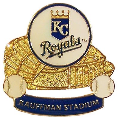Kansas City Royals Kauffman Stadium Pin