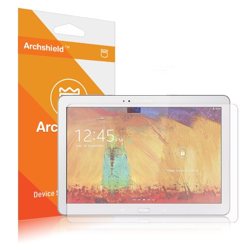Archshield - Samsung Galaxy Note 10.1 2014 / Tab Pro 10.1 Premium High Definition (HD) Clear Screen Protector 2-Pack - Retail Packaging (Lifetime Warranty)