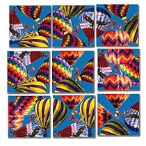 Scramble Squares: Hot Air Balloons