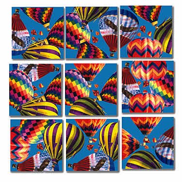 Scramble Squares: Hot Air Balloons