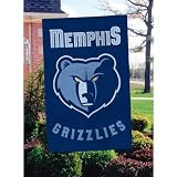 Party Animal Memphis Grizzlies Applique Banner Flag