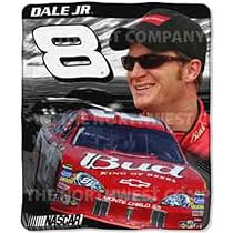 Dale Earnhardt Jr. Light Weight Fleece NASCAR Blanket (Motion Series) by Northwest (50""x60"")
