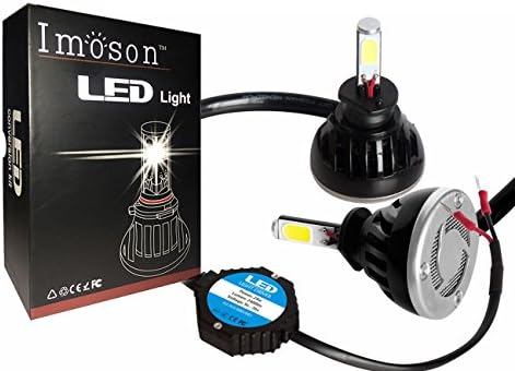 IMOSON LED Headlights For Cars Super Bright Headlight Bulbs Conversion Kit Headlamps H1-30W 6,000lm 6k cool white
