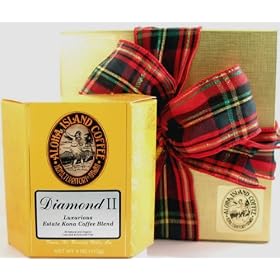 Aloha Island Convenient Gold Box Gift of Luxurious Kona Coffee Blend, 4 Oz Ground, Great... by Aloha Island Coffee