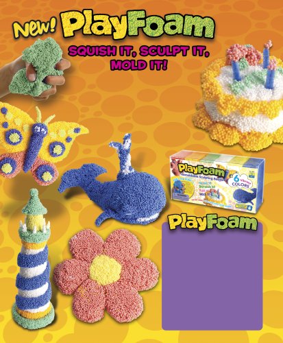 Imagen principal de Learning Resources PlayFoam - Perlas moldeables para crear figuras (6 unidades)