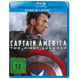 Captain America - the First Avenger - 3d+2d [Blu-ray] [Import allemand]