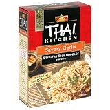Thai Kitchen Savory Garlic Stir Fry Noddles, 5.3-Ounces (Pack of 12)