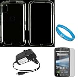 Clear Durable Two Piece Protective Rubberized Crystal Hard Case Cover for A ....