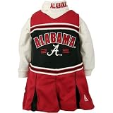 adidas Alabama Crimson Tide Crimson Infant Two-Piece Cheerleader Dress