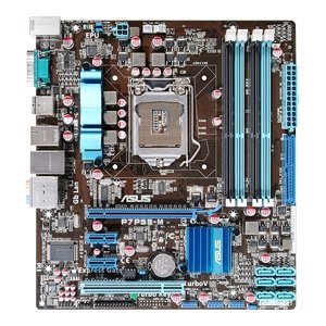 ASUS P7P55-M - LGA 1156 -P55 - DDR3 - 1394 - uATX Motherboard