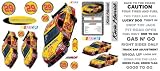  : NASCAR Kevin Harvick #29 Racecar Racing Wall Stickers