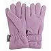 FLOSO Big Girls Childrens/Kids Plain Thermal Thinsulate Fleece Gloves (3M 40g)