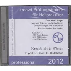 Kreawi Pr�fungstrainer f�r Heilpraktiker, 2012, 1 CD-ROM �ber 4500 Fragen aus schriftlichen und m�ndlichen �berpr�fungen mit kommentierten Antworten