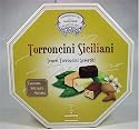Fiasconaro Torroncini Siciliani Bite Size Torrone Assortment Almond Candy 250 Gram Box