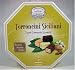 Fiasconaro Torroncini Siciliani Bite Size Torrone Assortment Almond Candy 250 Gram Box
