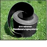25 m Rasenkante/ Beeteinfassung schwarz, Stärke: 1 mm, Breite 12 cm – für andere Längen, Breiten und Farben besuchen Sie bitte unseren Shop (kein Stahlblech)