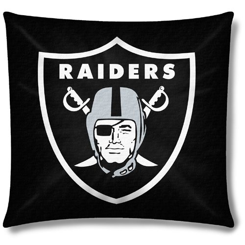 Northwest Oakland Raiders 18 Inch Throw Pillow