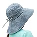 JF-Sunshine Womens Cotton Wide Brim Summer Outdoor Cycling Travelling Hat Sun Hat Fishing Hat UV Protection Hat SH01