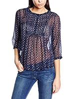 Pepe Jeans London Blusa Brit (Azul Oscuro)