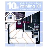 Gam Paint Brushes PT03510 10-Piece Professional Painting Kit
