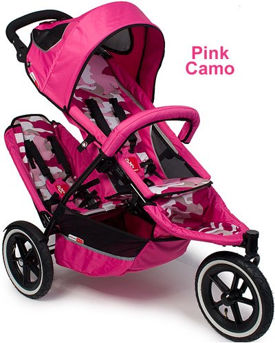 Phil and Teds Doubles Kit In Pink Camo