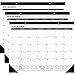 AT-A-GLANCE Monthly Desk Pad Calendar 2016, Ruled, 21-3/4 x 16 Inches, 3-PACK (AZSK240016)