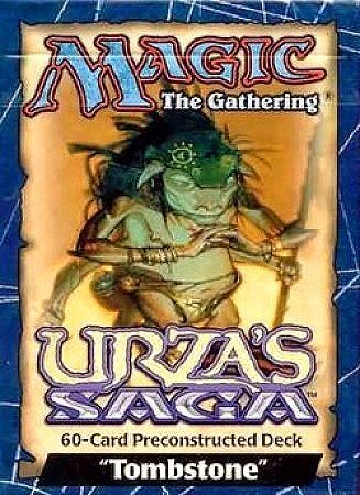 Magic the Gathering Urza's Saga Edition Tombstone Precon Theme Deck