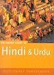 Rough Guide Phrase Book Hindi And Urdu 2e