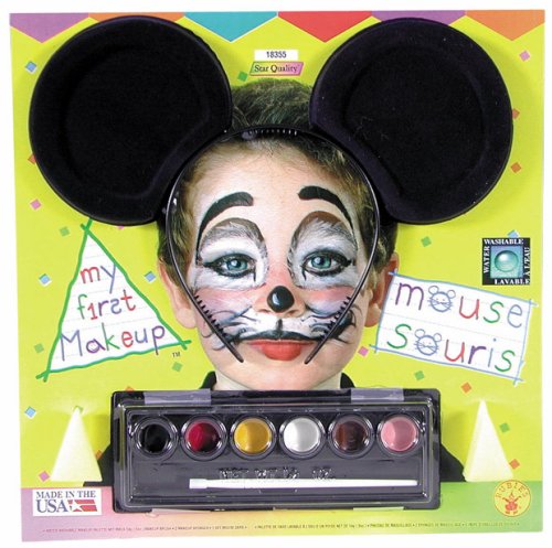Child's Mouse Ears & Makeup Costume Kit