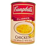 Campbells Condensed Soup Light Chicken with White and Wild Rice 10.5 oz by 
