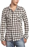 Lucky Brand Men's Lumber Check Long Sleeve Shirt